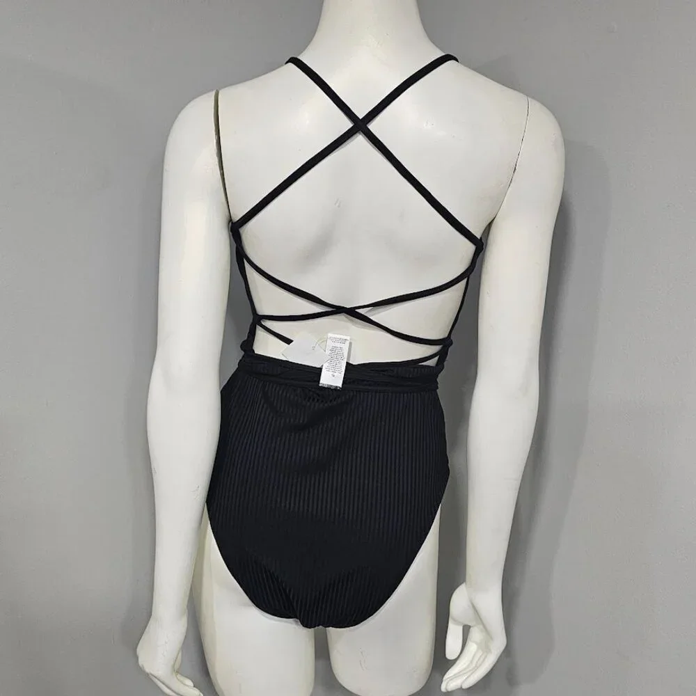 Vitamin A  Yara Wrap One Piece Swimsuit Size XL NWOT - Picture 5 of 14